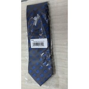 Boise State Bronco Grey Tie 100% Silk-Donegal Bay-College Business NWT